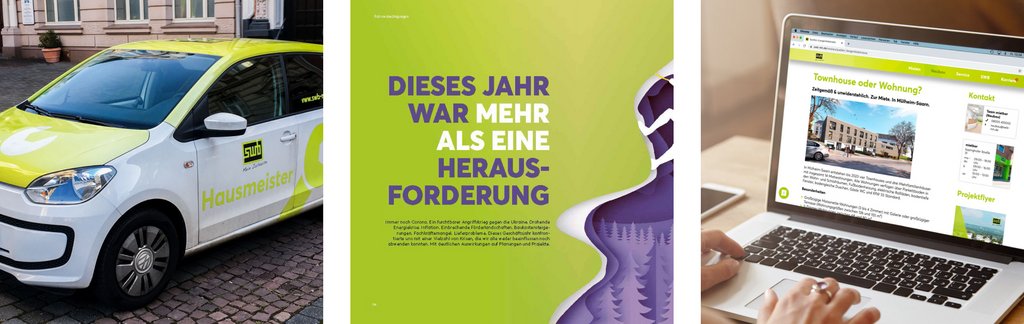 swb - Fahrzeug,Innenseite und Webansicht